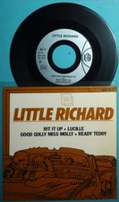 LITTLE RICHARD EP K-TEL - RIT IT UP, LUCILLE, GOOD GOLLY MISS MOLLY, READY MINT*