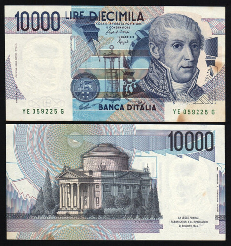 Italia 10000 lire 112 1984 - 10000, p-112