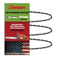 3PC 20" Chainsaw chain for