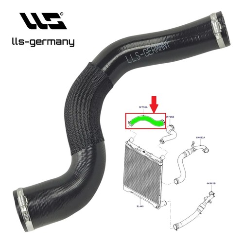 Tubo intercooler destro per