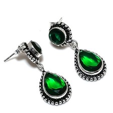 Orecchini a perno gioiello in