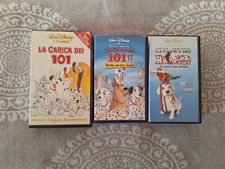 LOTTO VHS DISNEY - LA CARICA DEI 101, 101 2, 102