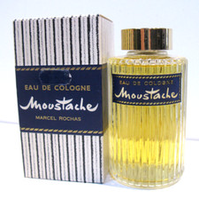 COLONIA UOMO MOUSTACHE ROCHAS 215ML EAU DE COLOGNE VINTAGE POUR HOMME FOR MEN