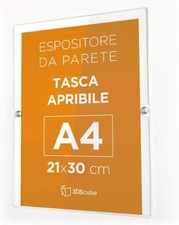 Espositore plexiglass porta - in,