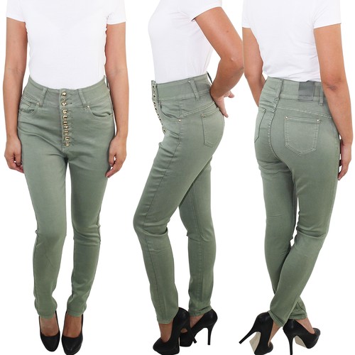 Jeans donna vita alta