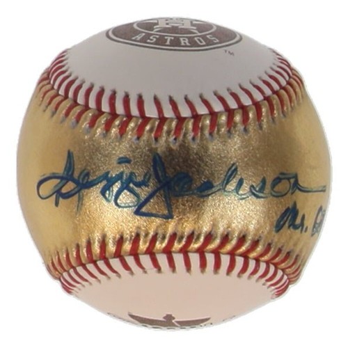 Baseball oro firmato - , reggie