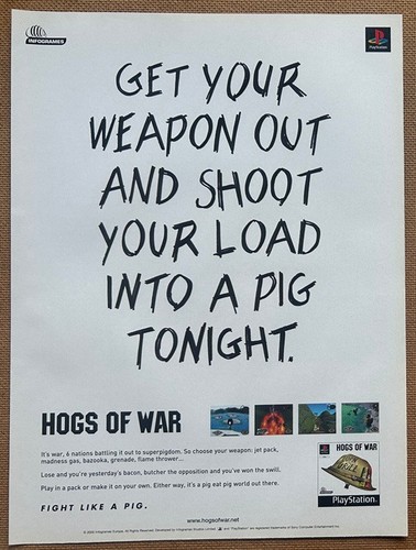 Hogs war 2000 full page - hogs, of