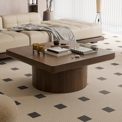 Wood walnut top parquet - top,