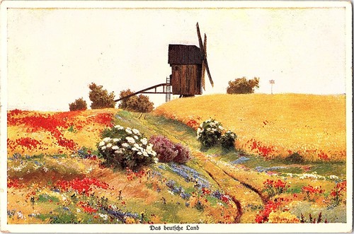 Antico tedesco grano campo - grano,