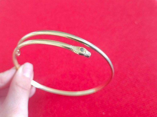 Vintage bracciale con serpente - vintage,