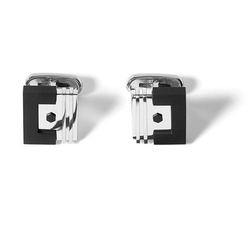 Gemelli uomo acciaio - , con