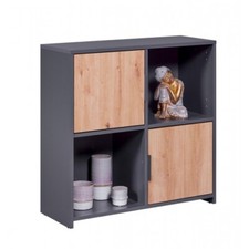 Mobile Libreria a Cubi Grigia