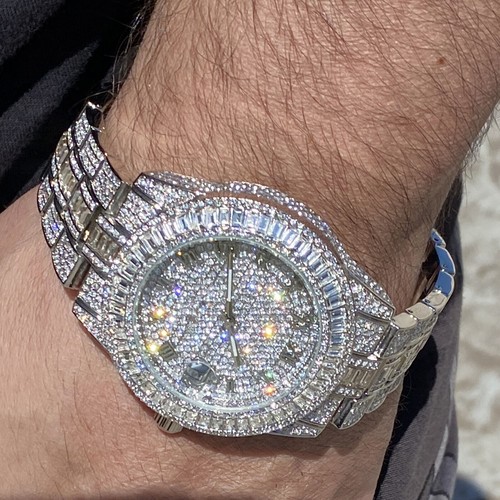 Orologio uomo big hip hop - orologio,