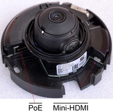 Telecamera IP Axis M3065 V Poe Micro HDMI di Sicurezza Mini RJ-45 M1053