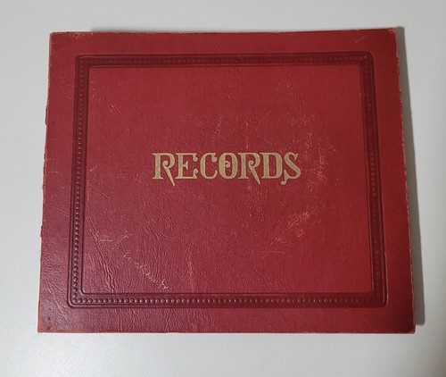 45rpm records holder binder - records,