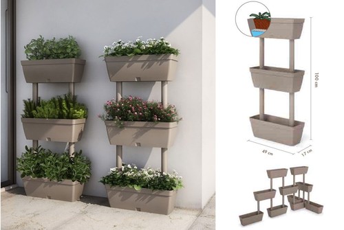 Fioriera verticale kit - verticale, vasi