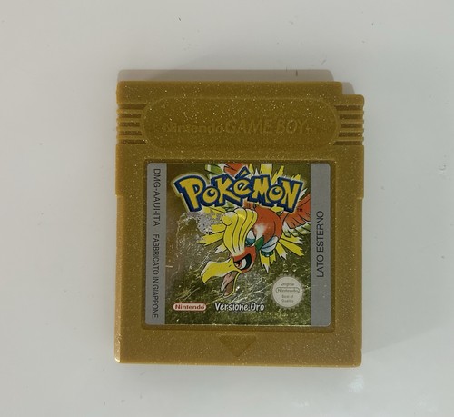Pokemon versione oro - versione, game