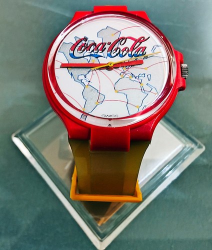Swatch coca cola codice 106 - cola, mr
