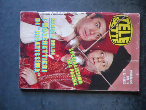 Tele sette 1985 - luis, miguel