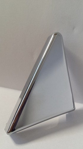 Triangolo specchietto cromato