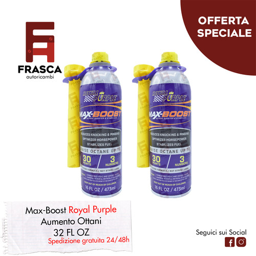 Octane booster max boost royal - booster,