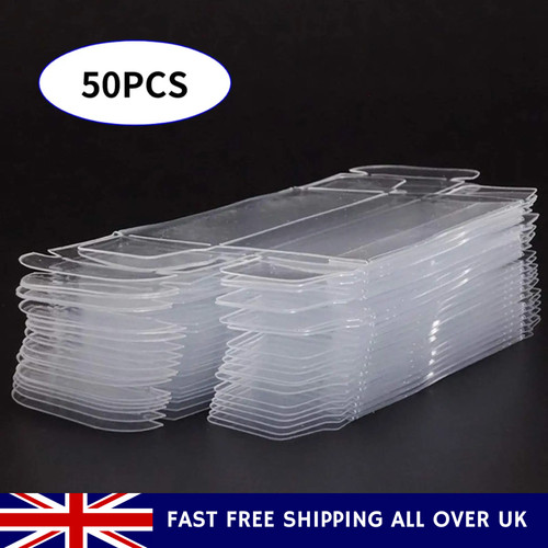 50pcs vetrina pvc - vetrina, trasparente