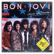 Calendario 2026 Bon Jovi mese