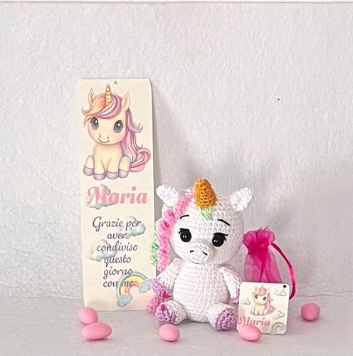Bomboniera unicorno matita - bomboniera, unicorno,
