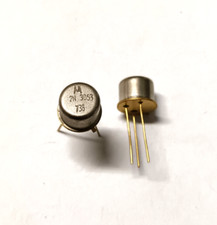 2X 2N3053 MOTOROLA TRANSISTOR