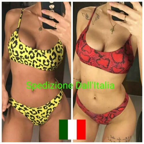 Sexy bikini maculato animalier - maculato,