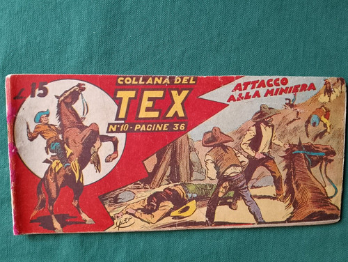 Tex striscia serie 10 - ii, n°10