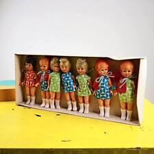 bamboline anni 70 querzola giocattoli, 7 pezzi