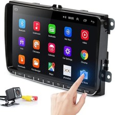 Autoradio 9" Android 10 GPS Navi 2DIN per VW GOLF 5 6 Passat Touran Tiguan EOS