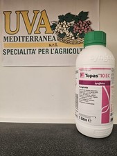 TOPAS 10 EC 1 LITRO SYNGENTA PENCONAZOLO PURO fungicida sistemico contro l’oidio
