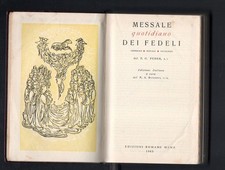 MESSALE QUOTIDIANO DEI FEDELI  Feder Bugnini edizioni Romane Mame 1963