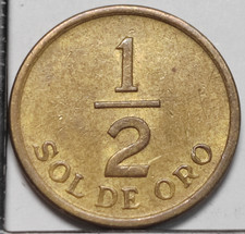1/2 Sol de Oro 1976 Pérou