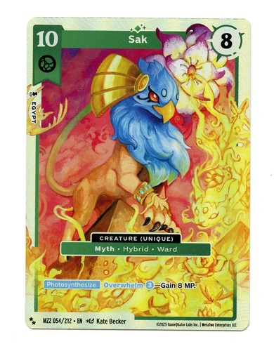 Sak super rara foil - super, 054/212