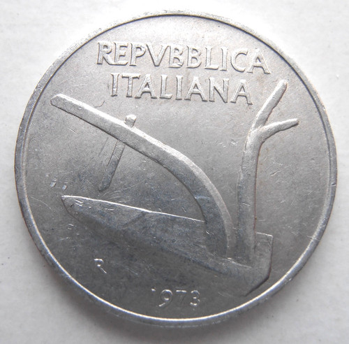 Italia lire 1973 - italia, 10