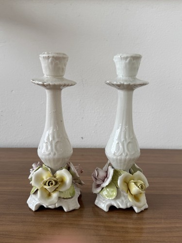 Coppia candelabri vintage - , in