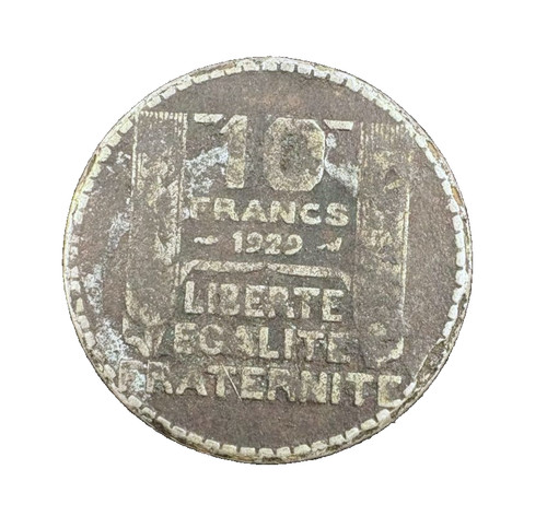 Moneta argento francia - in,