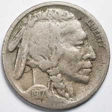 1917-S Buffalo Nickel San
