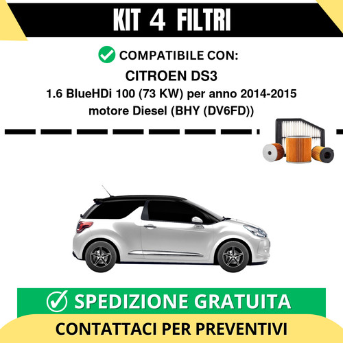 Kit filtri risparmio per - kit, 4
