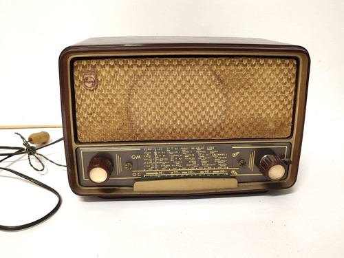 Radio epoca philips modello - d'epoca,