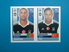Topps Champions League 2016-17 2017 BES16 BES17 Frei Quaresma Besiktas