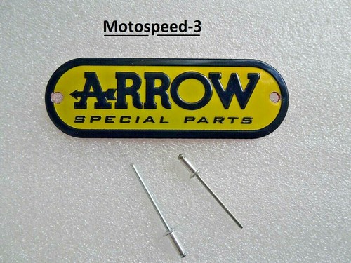 Arrow targhetta scarico - ,