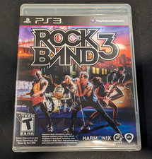 Rock Band 3 (Sony PlayStation 3, 2010) - Completo di scatola, testato!