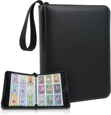 Album 900 Carte 50 Pagine PU Pelle Portatile Raccoglitore Magic Toploader Regalo