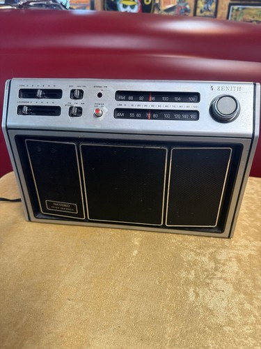 Radio portatile zenith - am, fm