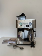 KitchenAid Macchina da Caffè Espresso Semi Automatica con Macinacaffè, Acciaio Inox