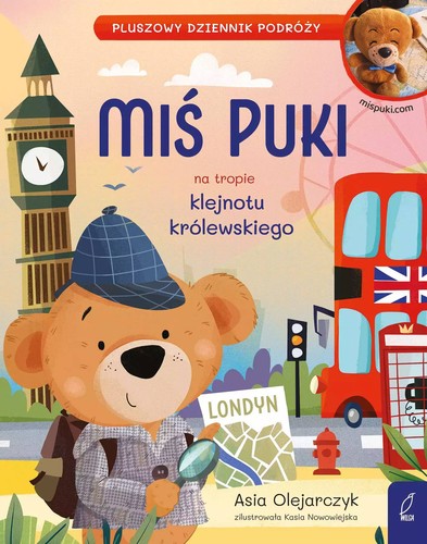 Miś puki tropie - puki, klejnotu